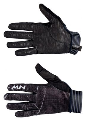 Paar Northwave Air LF Long Handschoenen Zwart / Grijs