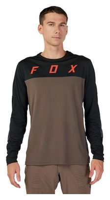Fox Defend Cekt long-sleeve jersey brown