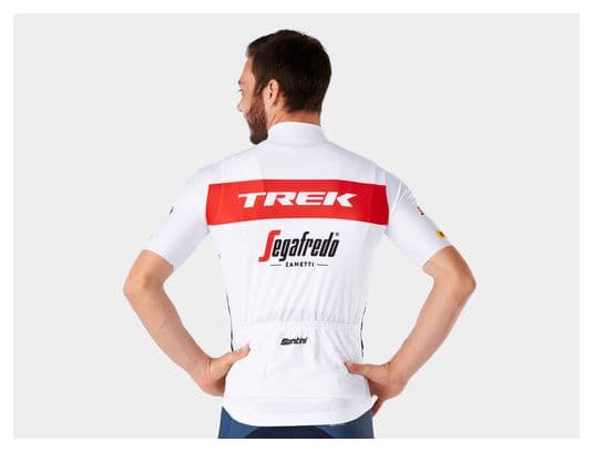 Santini x Trek-Segafredo short-sleeved jersey White