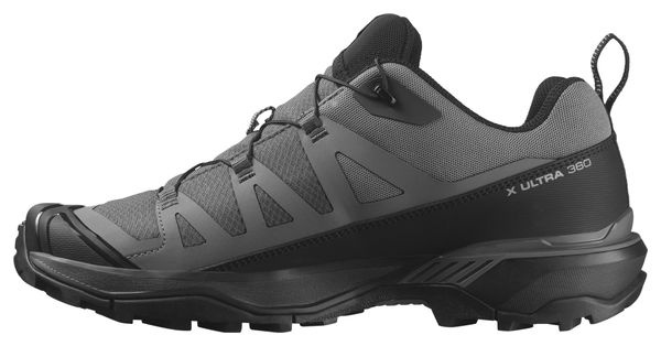 Salomon X Ultra 360 Grey Black Men's Hiking Shoes