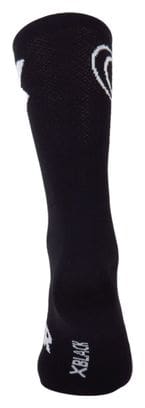 Chaussettes unisexes hautes d'été avec maille respirante Mooquer XBlack Air Flow