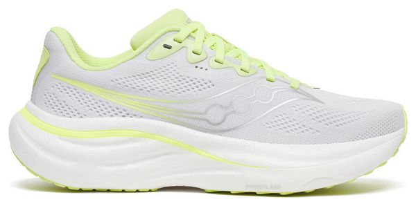 Saucony Ride 19 hardloopschoenen, wit/geel, dames