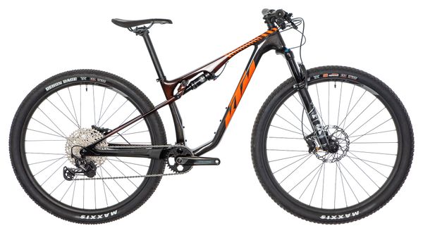 Vélo d'Exposition - VTT Tout-Suspendu KTM Scarp MT Exonic Shimano Deore XT 12V Carbone/Orange 2024 