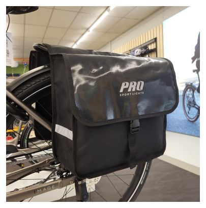 Sacoches de vélo doubles 32 litres vélo électrique E-Bike noir