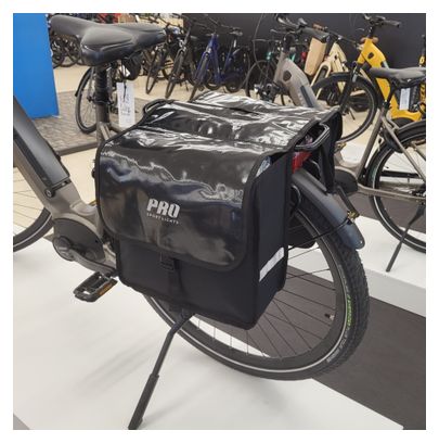 Sacoches de vélo doubles 32 litres vélo électrique E-Bike noir