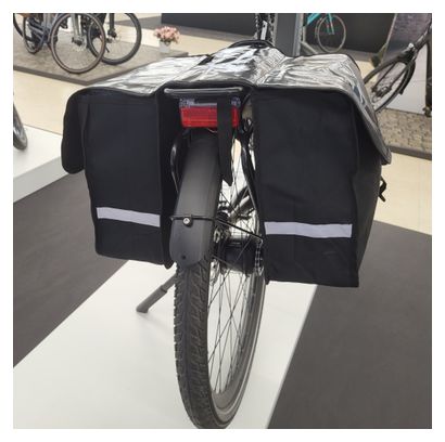 Sacoches de vélo doubles 32 litres vélo électrique E-Bike noir
