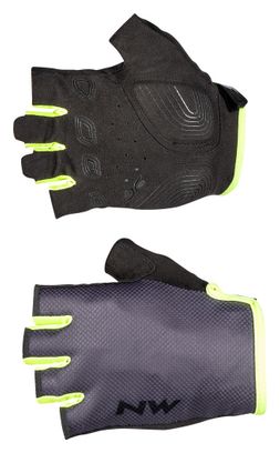 Northwave ACTIVE Gloves Gray / Fluo Yellow