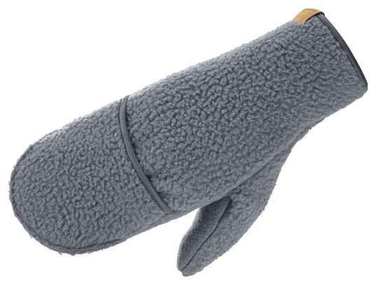Salomon OUTLife Fleece Mitten Fäustling Handschuhe Grau Unisex