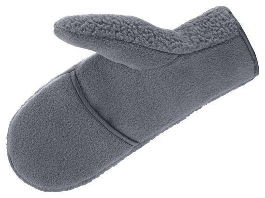 Salomon OUTLife Fleece Mitten Gloves Grey Unisex