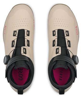 Chaussures Fizik Terra Artica GTX Beige Noir