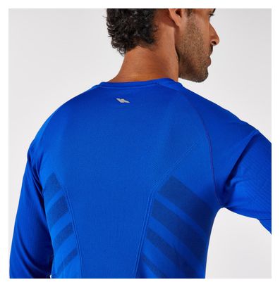 Maillot de manga larga Kiprun Run 500 Azul Hombre