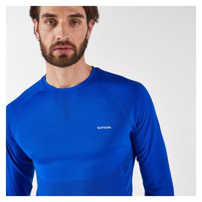 Maillot de manga larga Kiprun Run 500 Azul Hombre