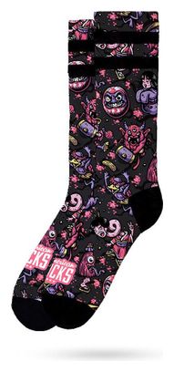 Yokai - Chaussettes Graphiques Techniques Coolmax - Cyclisme  Running et Sport