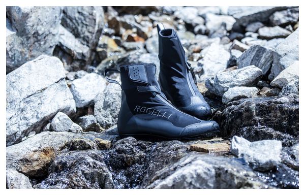 Chaussures De Velo Route Rogelli R-1000 Artic - Unisexe - Noir