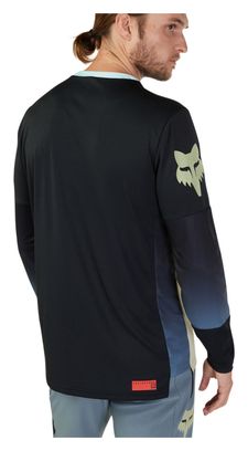 Fox Defend Cekt Beige/Black long-sleeve jersey
