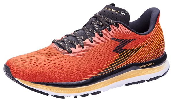 Chaussures de running 361-Meraki 5 Burnt Ochre/Black