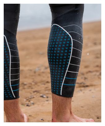 Huub Pinnacle NB Neopreen Wetsuit Zwart/Blauw