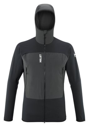 Softshelljacke Millet Fusion XCS Hoodie Schwarz