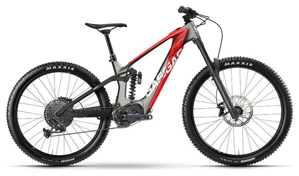 GasGas ECC 4 MTB elettrica a sospensione totale Sram GX Eagle 12S 630Wh 29'' Rosso Grigio Nero