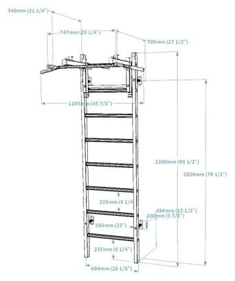 Espalier de gymnastique BenchK 231B