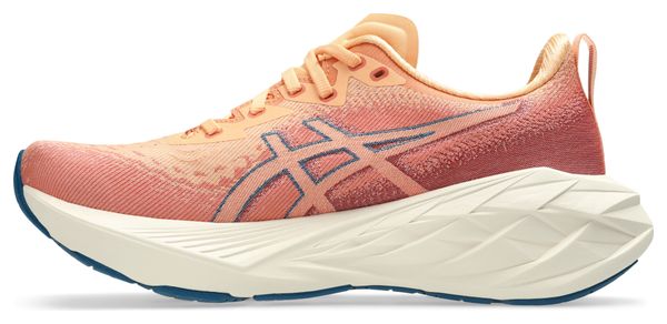 Asics Novablast 4 Coral/Blue Women's Running Shoes