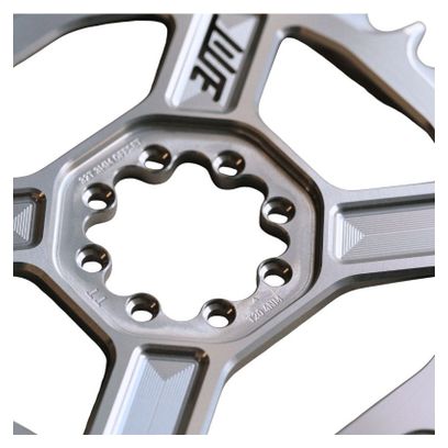 CR1 Direct Mount 8-Screw Shimano 12V Chrome Chainring