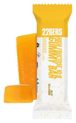 Energiekaugummi 226ers mit hohem Fruktosegehalt, Banane – 60 g