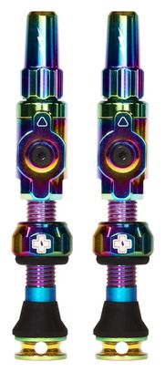 Muc-Off Big Bore Lite Iridescent Tubeless Valves