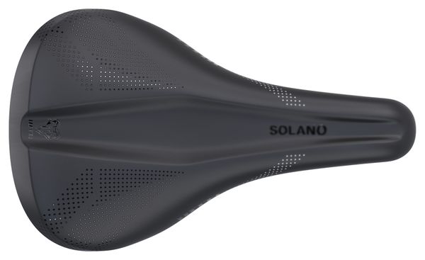 WTB Solano Medium Fusion Form Sillín de titanio Negro 