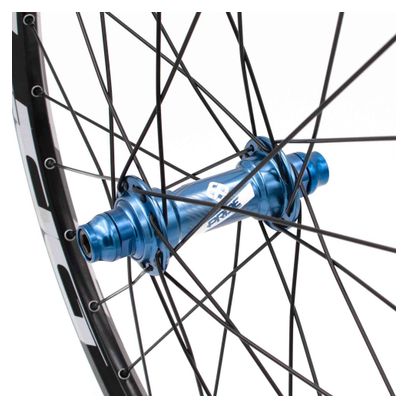 Paire de Roues Pride Control Expert 28H Moyeu Bleu V-Brake