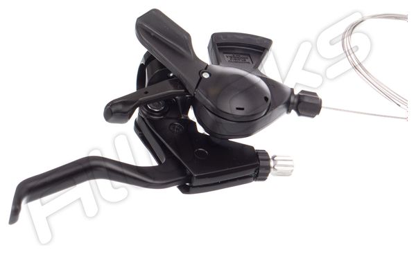 Control de velocidad Shimano Altus 3x8V con frenos integrales negro