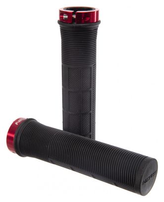 Paire de Grips Neatt One Lock Pro Noir / Rouge