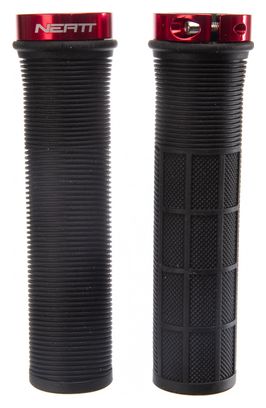 Paar Neatt One Lock Pro Grips Zwart / Rood