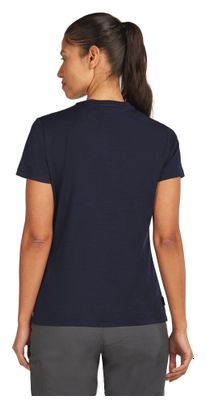 Dames Icebreaker Merino 150 Tech Lite Lancewood Blauw Technisch T-shirt