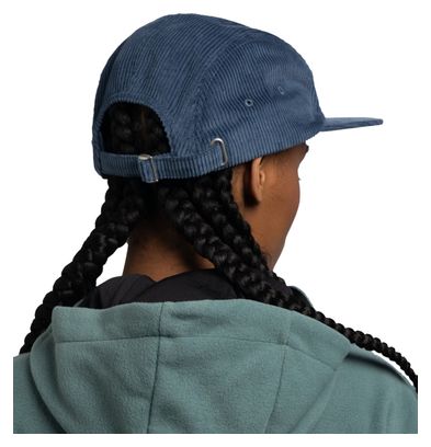 Unisex Buff 5 Panel Chill Cap Blauw