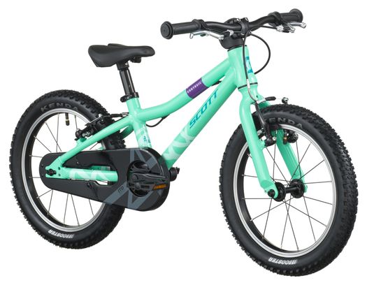 Kindermountainbike Scott Contrail 160 enkelspeed 16'' Groen