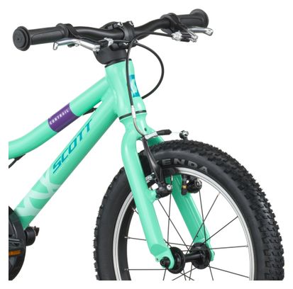 Kindermountainbike Scott Contrail 160 enkelspeed 16'' Groen