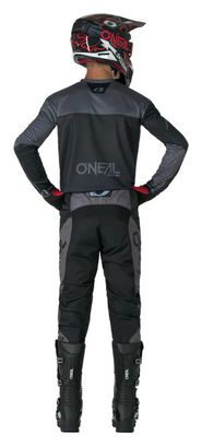 Maglia a maniche lunghe O'Neal Element Racewear Nero/Grigio