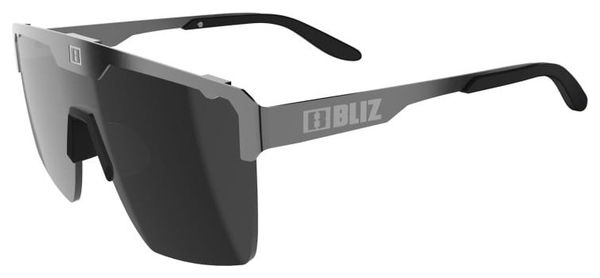 Brille Bliz Dust Silver - Smoke