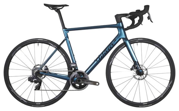 Vélo de Route Wilier Triestina Wilier 0 SLR Sram Force eTap AXS 12V 700 mm Turquoise Iride Petroleum 2023