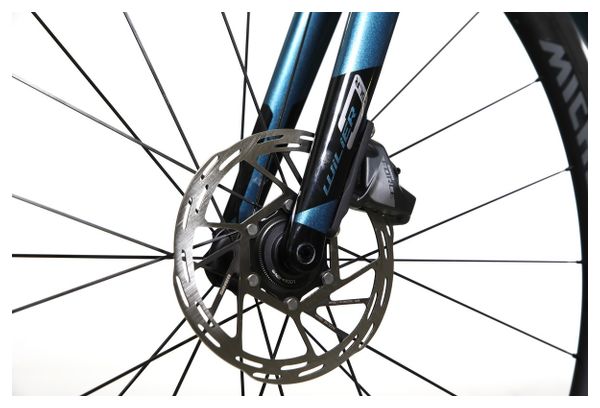 Wilier Triestina Wilier 0 SLR Road Bike Sram Force eTap AXS 12S 700 mm Iride Petroleum Teal 2023