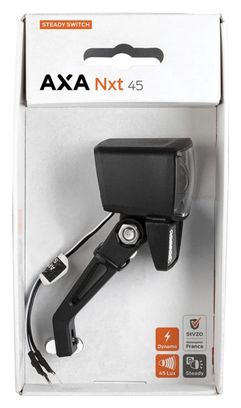 AXA phare NXT45 interrupteur permanent on/off dynamo 45 lux