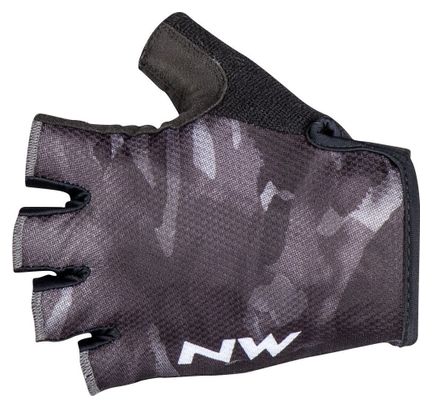 Pair of Short Gloves Northwave Active Camo / Black