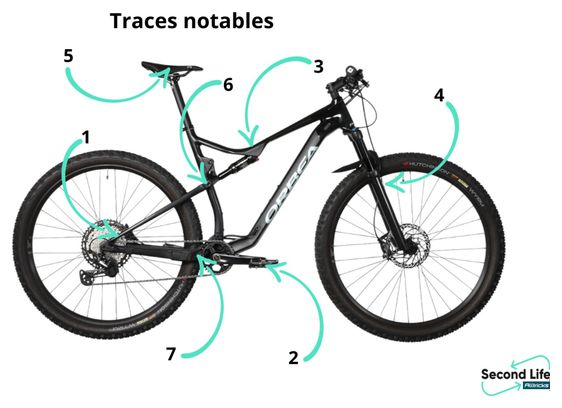 Gereviseerd product - Orbea Oiz H30 Aluminium Shimano Deore XT 12V Mountainbike Zwart 2022