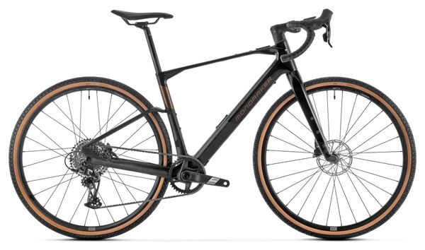 Mondraker Dusty R Electric Gravel Bike Sram Apex 12V 350Wh 700mm Black/Bronze 2024