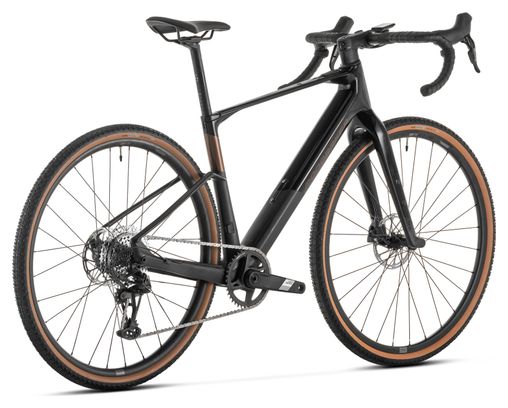 Gravel Bike Electrique Mondraker Dusty R Sram Apex 12V 350Wh 700mm Noir/Bronze 2024