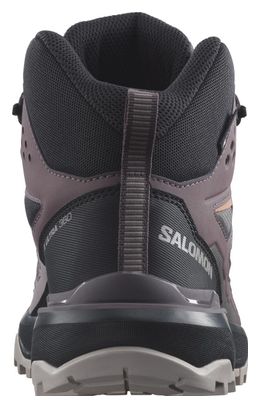 Chaussures de Randonnée Femme Salomon X Ultra 360 Mid GTX Violet Gris