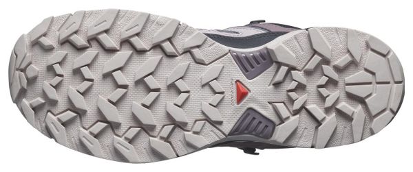 Salomon X Ultra 360 Mid GTX Violet Grey Women's Hiking Shoes