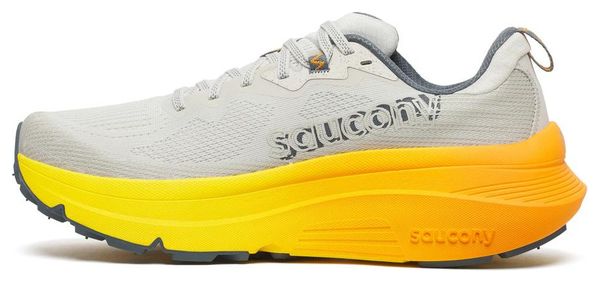 Saucony Guide TR Men's Trail Running Shoes, Gray/Yellow