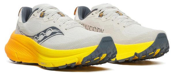 Saucony Guide TR Men's Trail Running Shoes, Gray/Yellow